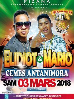Elidiot & Mario en concert CEMESS Antanimora