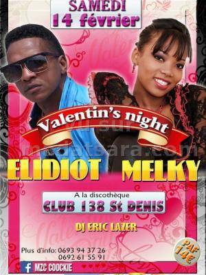 Elidiot et Melky Valentin's night à la discothèque Club 138 St Denis La Réunion