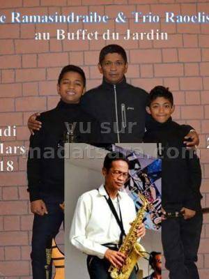 Elie Ramasindraibe & Trio Raoelison au Buffet du Jardin Antaninarenina