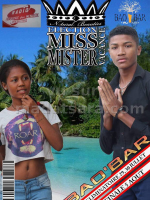 Eliminatoires Miss Mister Vacances - Bao'bar Morondava