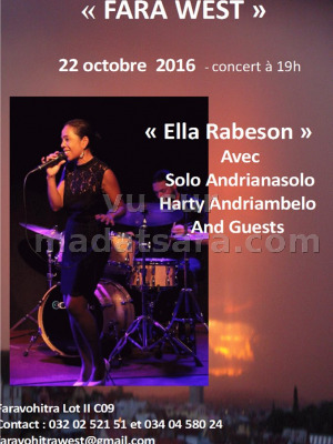 Ella Rabeson‍ avec Solo Andrianasolo‍, Harty Andriambelo‍ - Fara West Faravohitra‍