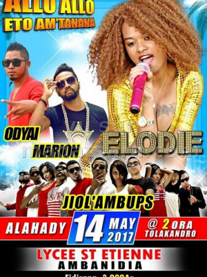 Elodie‍ avec Marion‍ , Odyai‍ , Jiol'Ambup's‍ - Lycée Privé St Etienne Ambanidia‍