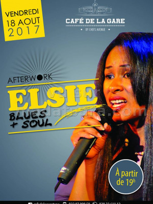 Elsie‍ afterwork blues + soul - Café de la Gare Soarano‍