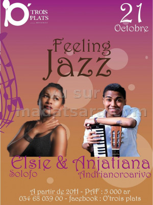 Elsie‍ & Anjatiana‍ - Feeling jazz O'Trois Plats‍