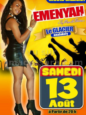 Emenyah - grand cabaret au Glacier Analakely