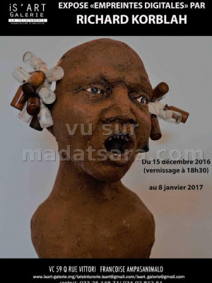 Empreintes digitales par Richard Korblah - Is'Art Galerie‍
