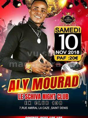 Aly Mourad‍  en show case Le Schiva Club - La Réunion