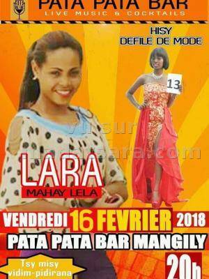 Lara en show case Pata-Patabar Toliary