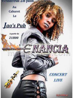Enancia en Cabaret concert live au Jao's Pub
Quelques vidéos de Enancia
[videos artiste=enancia]