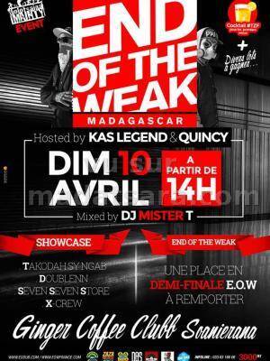 End of the weak au Ginger Coffee Clubb Soanierana