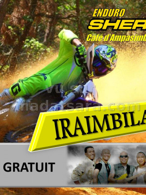 Enduro Sherco - concert gratuit avec Iraimbilanja‍