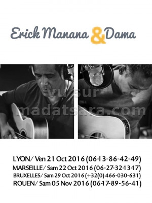 Eric manana‍ & Dama‍ en concert à Rouen