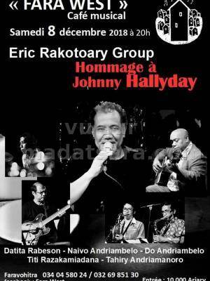 Eric Rakotoary hommage à Johnny Hallyday Fara West Faravohitra