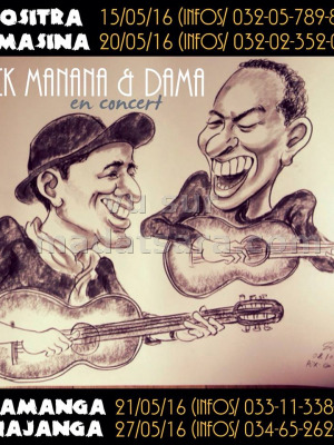 Erick Manana & Dama en concert à Moramanga