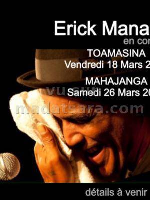 Erick Manana en concert à Toamasina