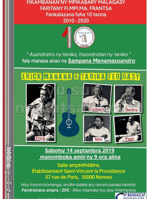 Erick manana‍ & Feo Gasy‍ - Saint-Vincent La Providence Rennes