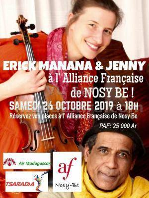 Erick manana & Jenny Fuhr - AF - Alliance Française Hell Ville (Nosy-Be)