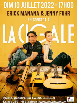 Erick manana‍ & Jenny Fuhr‍ - La Cigale Paris‍