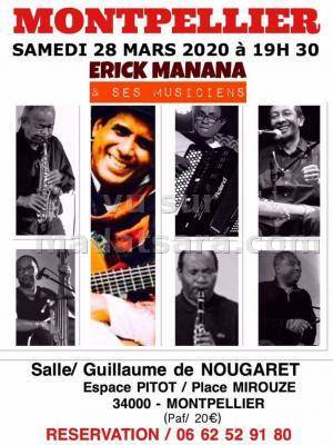 Erick manana - Salle Guillaume De Nougaret Montpelloer