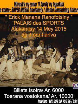 Erick Manana ranofotsiny Palais des sports