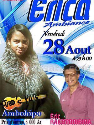 Erico ambiance au Jao's Pub Ambohipo avec Eric Rakotonirina