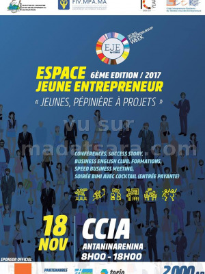 Espace Jeune entrepreneur 6ème édition - CCIA Antaninarenina‍