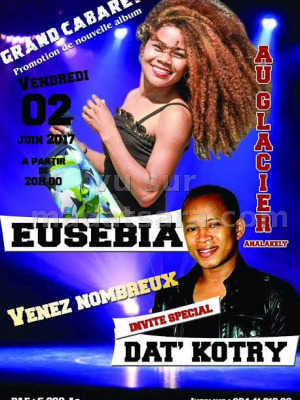 Eusebia‍ & Dat'Kotry‍ grand cabaret - Le Glacier Analakely‍