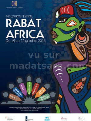 Eusebia‍ participe à la 10è  édition Festival Rabat Africa