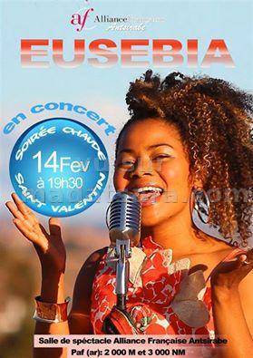 Eusebia en concert à l'Alliance Française d'Antsirabe