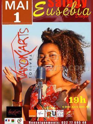 Eusebia en concert au Vakok'Arts Trano Toliary