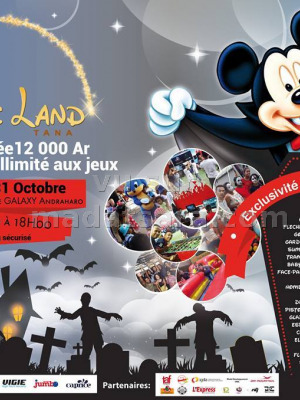 Exclusivité maison hantée - magic Land Tana - Urban Fustal Zone Galaxy Andraharo‍
