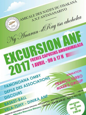 Excursion ANF Frères capucins Ambohimalaza