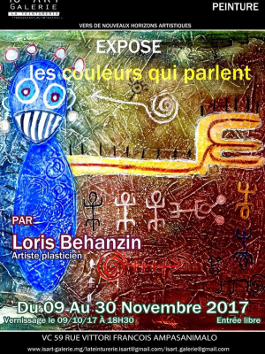 Expo "Les couleurs qui parlent" - Is'Art Galerie‍