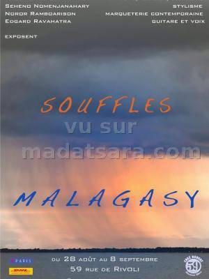 Expo Souffles Malagasy - 59 RIVOLI Paris