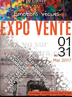 Expo vente "Emotions vécues" - Le Louvre 313 Antaninarenina‍