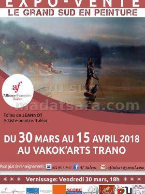 Expo-vente Le grand sud en peinture Vakok'Arts Trano Toliary