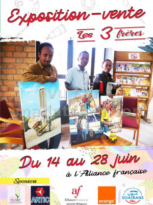 Expo-vente les 3 frères - AF - Alliance Française d'Antsirabe‍