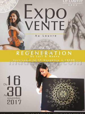 Expo vente regeneration by Lari & Maeva  - Le Louvre 313 Antaninarenina‍