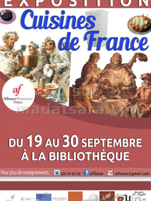 Exposition cuisine de France - Alliance Française de Tuléar