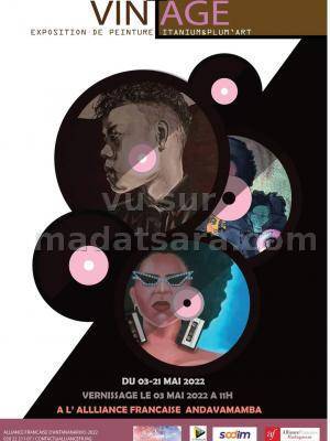 Exposition de peinture Vintage Titanium Plum'Art AFT - Alliance Française d'Antananarivo