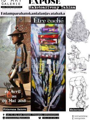 Exposition "Etre caché" - Rakotoarivony Tahina Is'Art Galerie