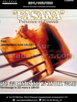 Exposition "Fasana" présence et pouvoir - Is'Art Galerie‍