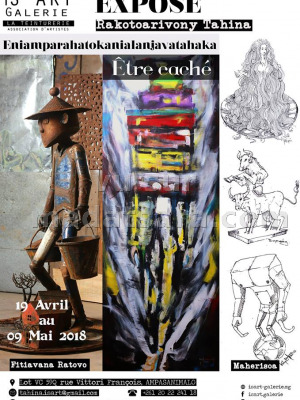 Exposition - Is'Art Galerie‍ Tahina Rakotoarivony - Être caché