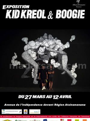 Exposition Kid Kreol & Boogie - AF - Alliance Française Toamasina‍