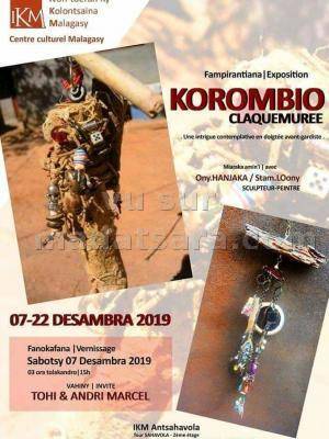 Exposition Korombio claaquemuree IKM Ivon-toeran'ny Kolontsaina Malagasy