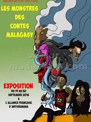 Exposition Les monstres des contes Malagasy - AF - Antsiranana Diégo Suarez‍