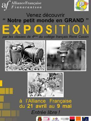Exposition "Notre petit monde en Grand" AF -  Fianarantsoa