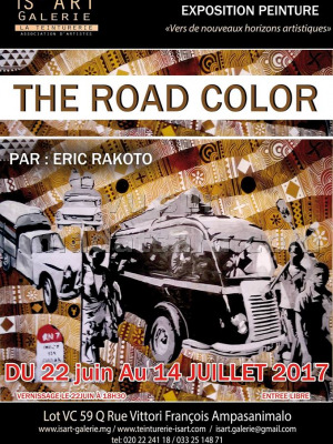 Exposition The Road Color par Eric Rakoto - Is'Art Galerie‍