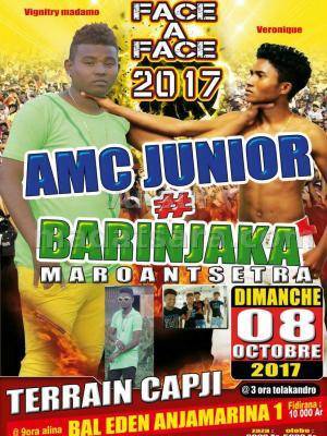 Face à face Barinjaka & Amc Junior - Capji