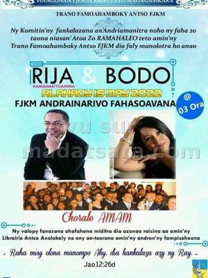 Rija Ramanantoanina & Bodo - FJKM Andrainarivo Fahasoavana
